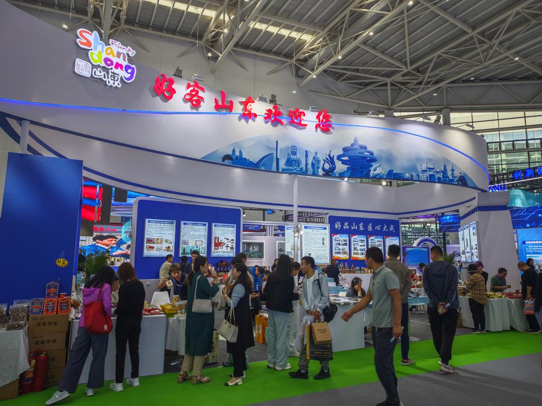 齐鲁味道飘香“夏都”山东食品企业亮相第26届青洽会