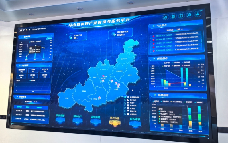科技为笔绘振兴图景 马山种业书写“数字兴业”新答卷