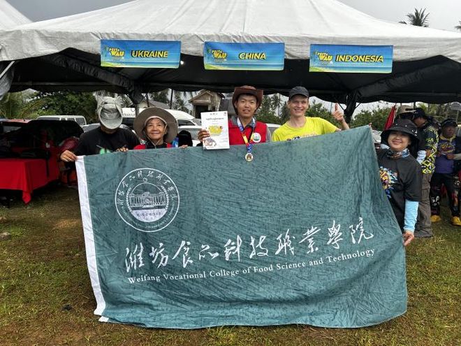 以赛促教！潍坊食品科技职业学院在国际风筝节上获佳绩(图3)