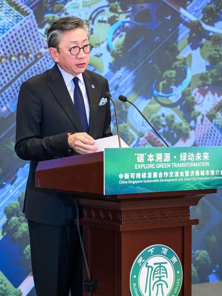 凝聚共识共启新程！中新可持续发展合作交流会暨济南城市推介会落幕(图2)